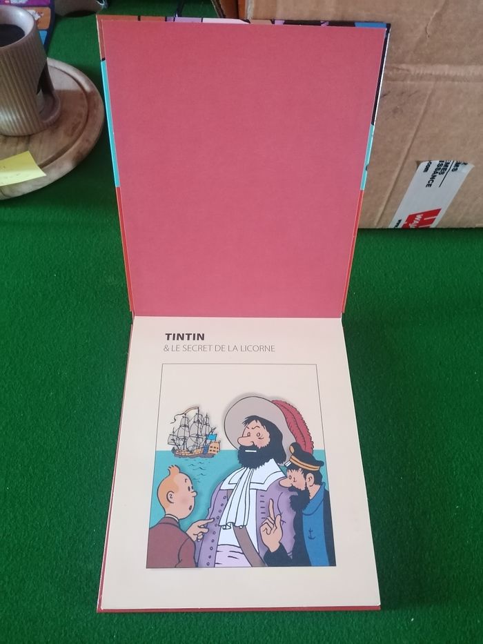 Tintin Livre Pop up Le secret de la licorne - photo numéro 2
