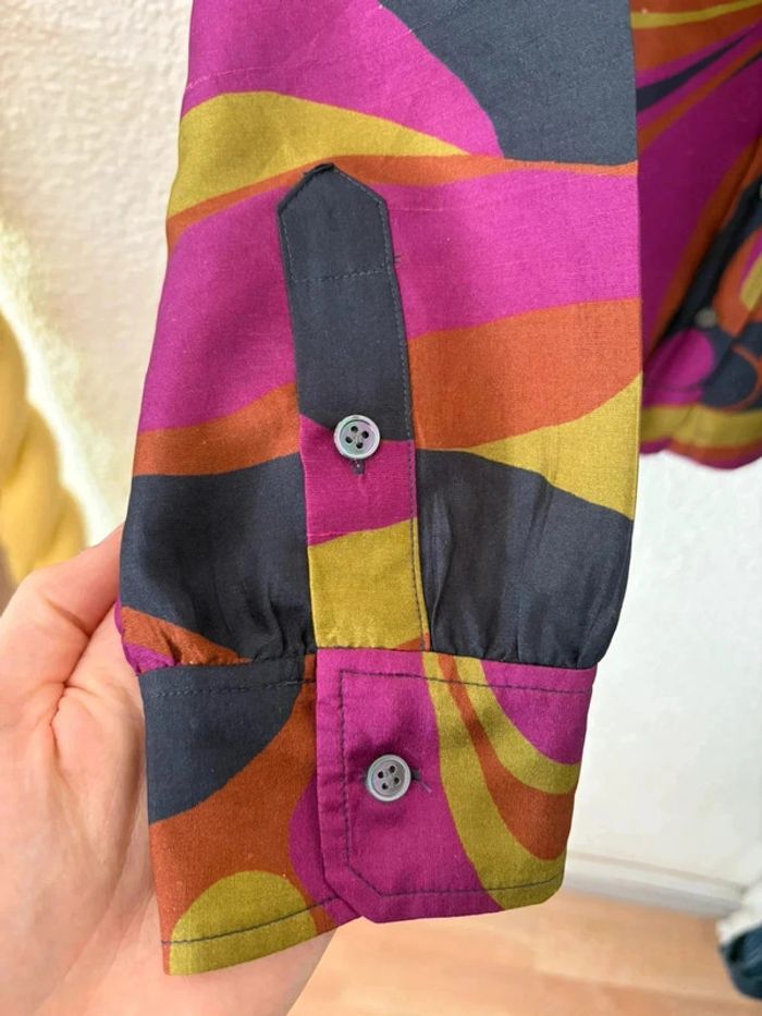 Chemise Soeur Lucrèce en soie / taille S - photo numéro 3