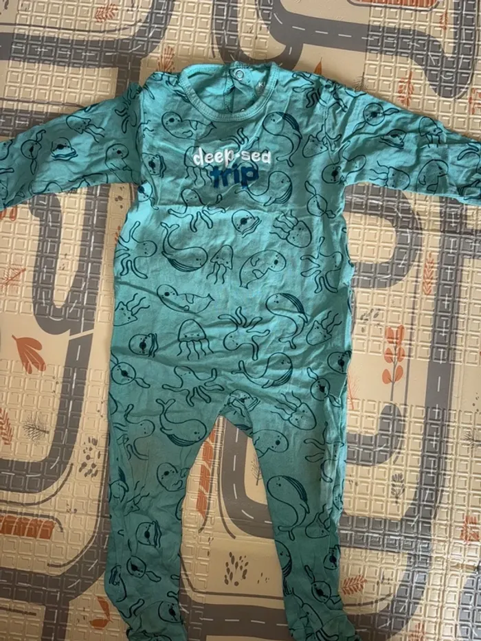 Lot de 5 pyjamas demi-saison 18 mois - photo numéro 4