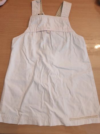 Vêtements bébé fille 18 24 mois texte salopette tunique  rose