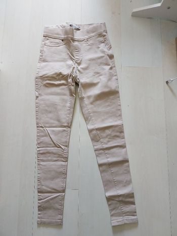 Jean beige femme