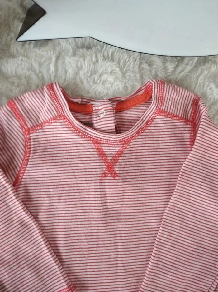 Tee shirt manches longues Garçon 12 mois Vertbaudet 100% coton - photo numéro 4