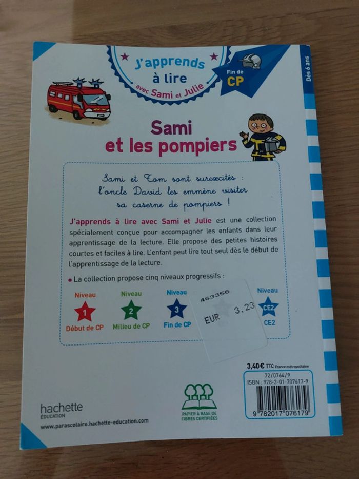 Livre Sami et les pompiers - photo numéro 3