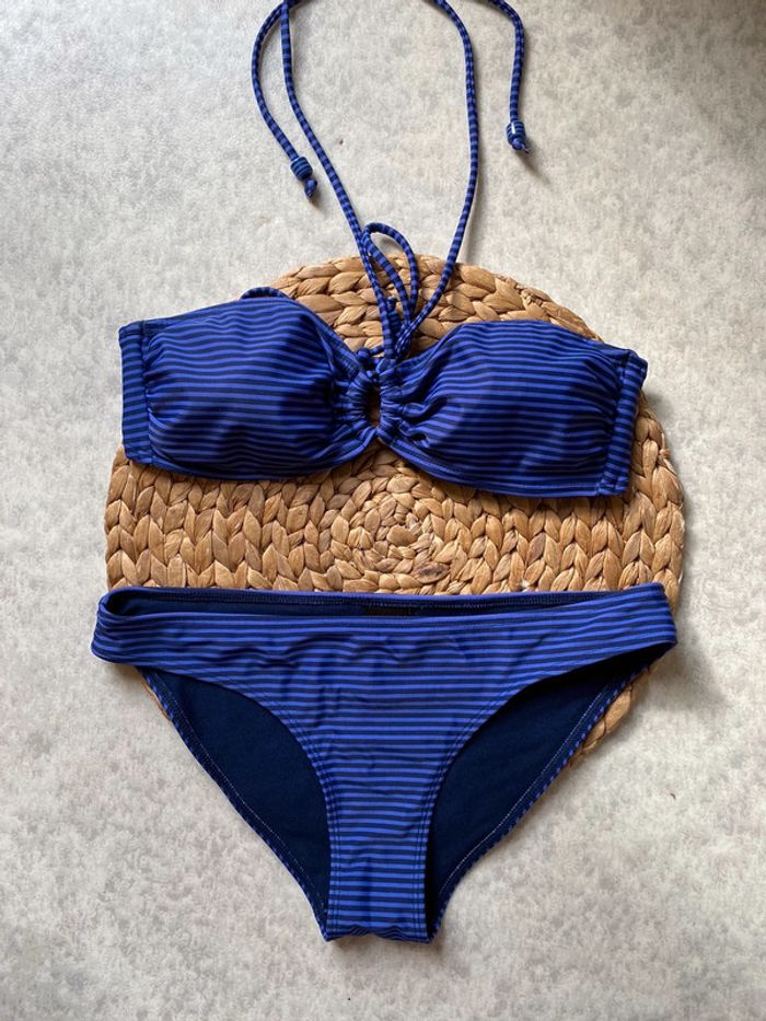 Maillot de bain rayé femme H&M