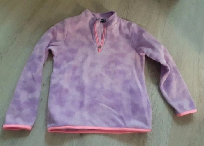 Polaire violet 10ans