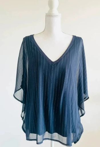 Blouse bleu marine Grain de malice