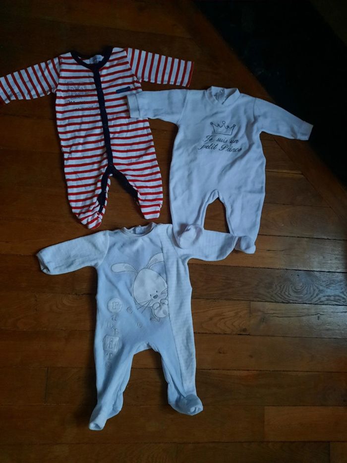 Lot de 3 pyjamas 3 mois