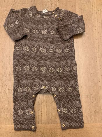 Pyjama sans pieds H&m 12 mois (74cm)