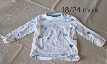 Tee shirt à longue manche 18/24 mois