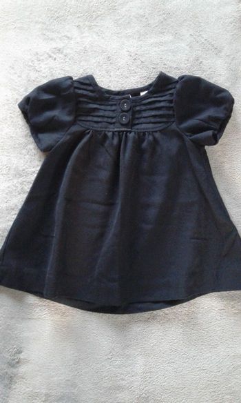 Robe automne hiver noire okaidi 4 ans