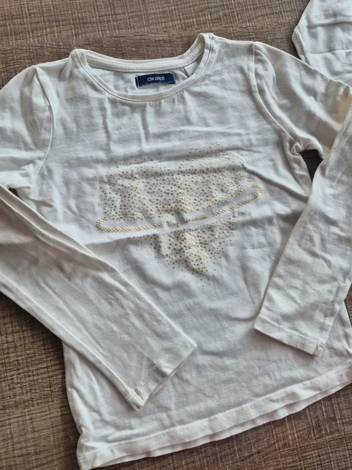 Lot T-shirts de fêtes Okaïdi 6 ans en excellent état ! - photo numéro 5