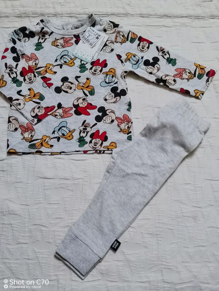 Disney pyjama coton Mickey mixte 18 mois