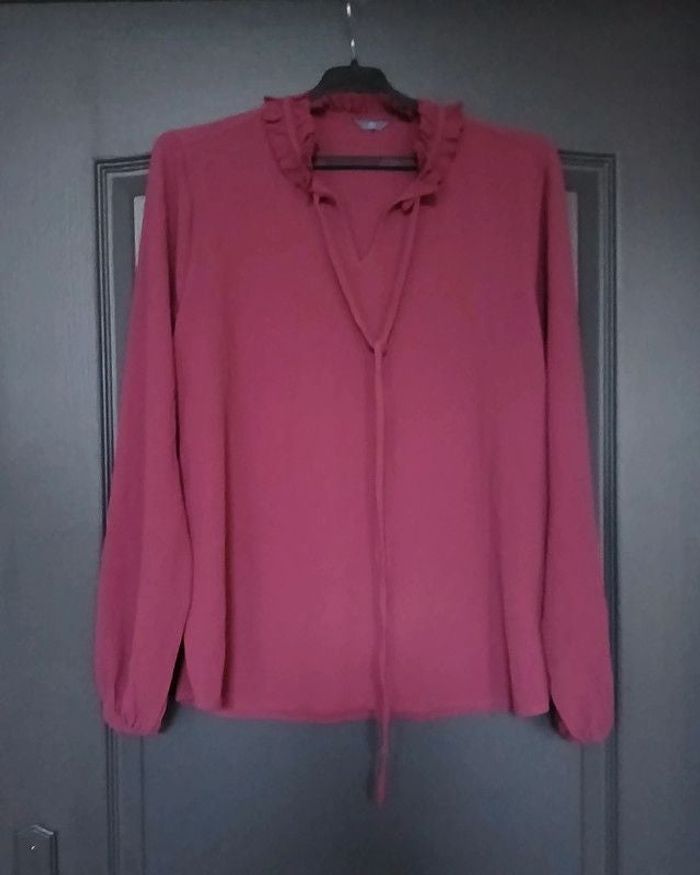 Blouse ML lie de vin 42/XL - Zeeman