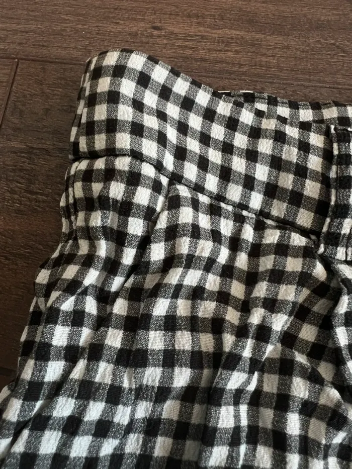 Short vichy noir et blanc - photo numéro 2