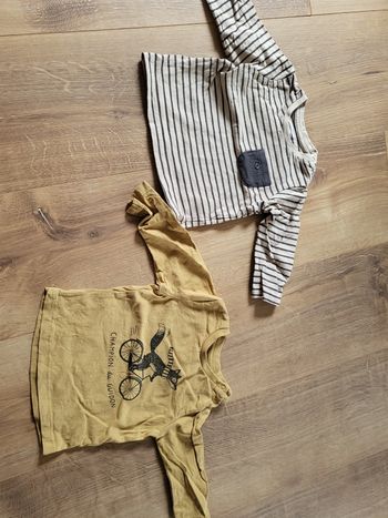 Lot t-shirt 6 mois