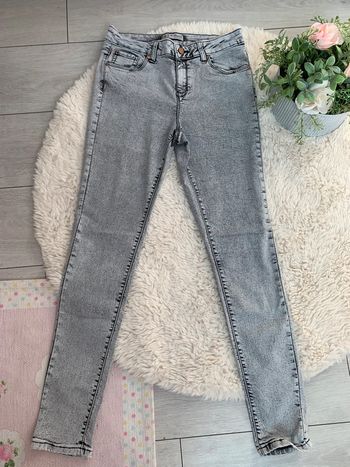 Jean skinny gris femme 36
