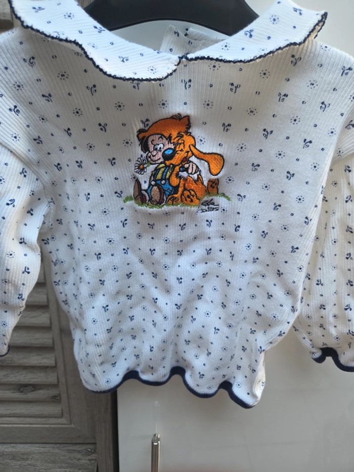 Petit pull manche longue a col Boule &Bill 18 mois - photo numéro 2