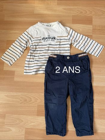 Ensemble garçon 2 ans