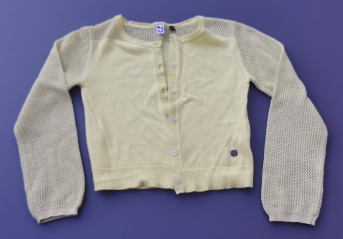 Gilet 5 - 6 ans fille 3 pommes