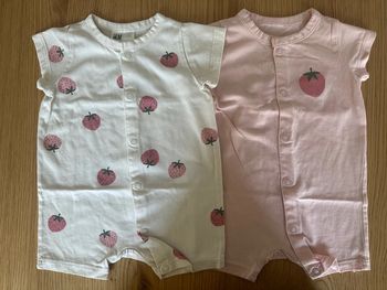Lot de 2 combinaisons shorts H&M