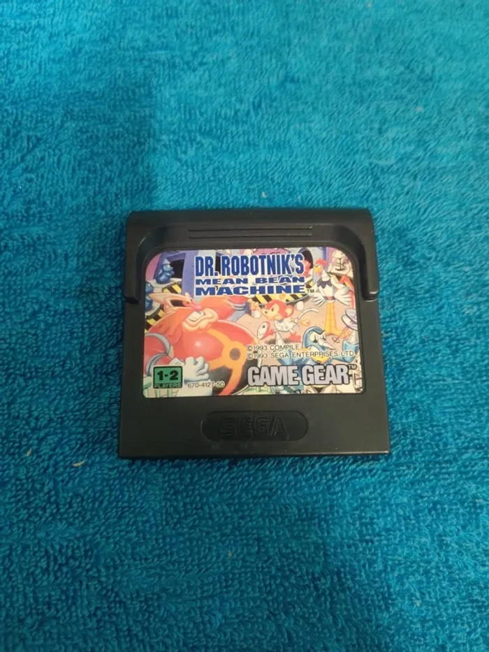 Game gear Dr Robotnik mean bean machine