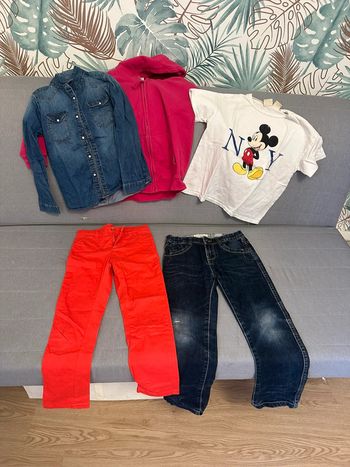 Ensemble 5 pièces fille 7 ans