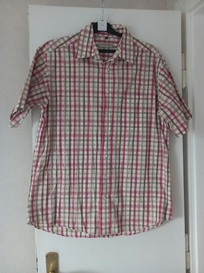 Chemise à carreaux homme L canda