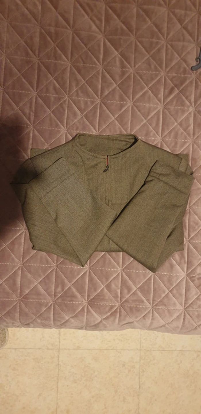 Veste kaki à petites épaulettes - photo numéro 5