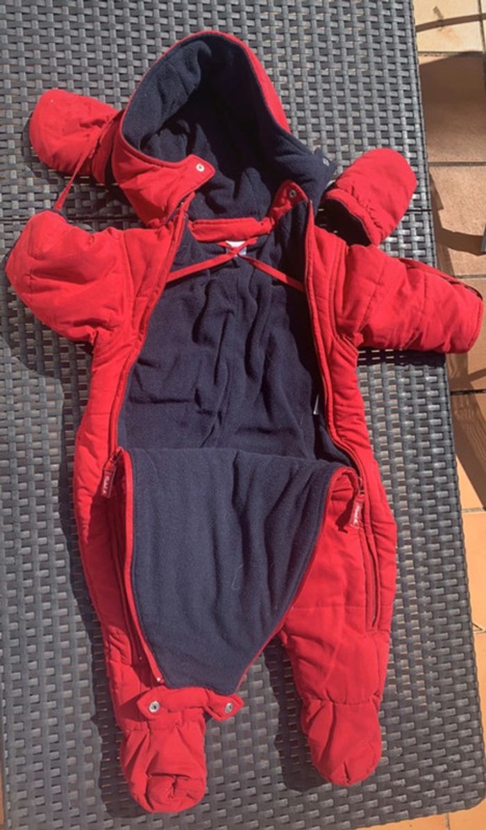 Combinaison nid d'ange manteau 12 mois Cadet Rousselle - photo numéro 4