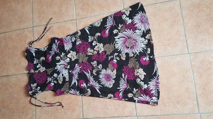 Robe été femme 44 noire à motifs Squitos - photo numéro 5