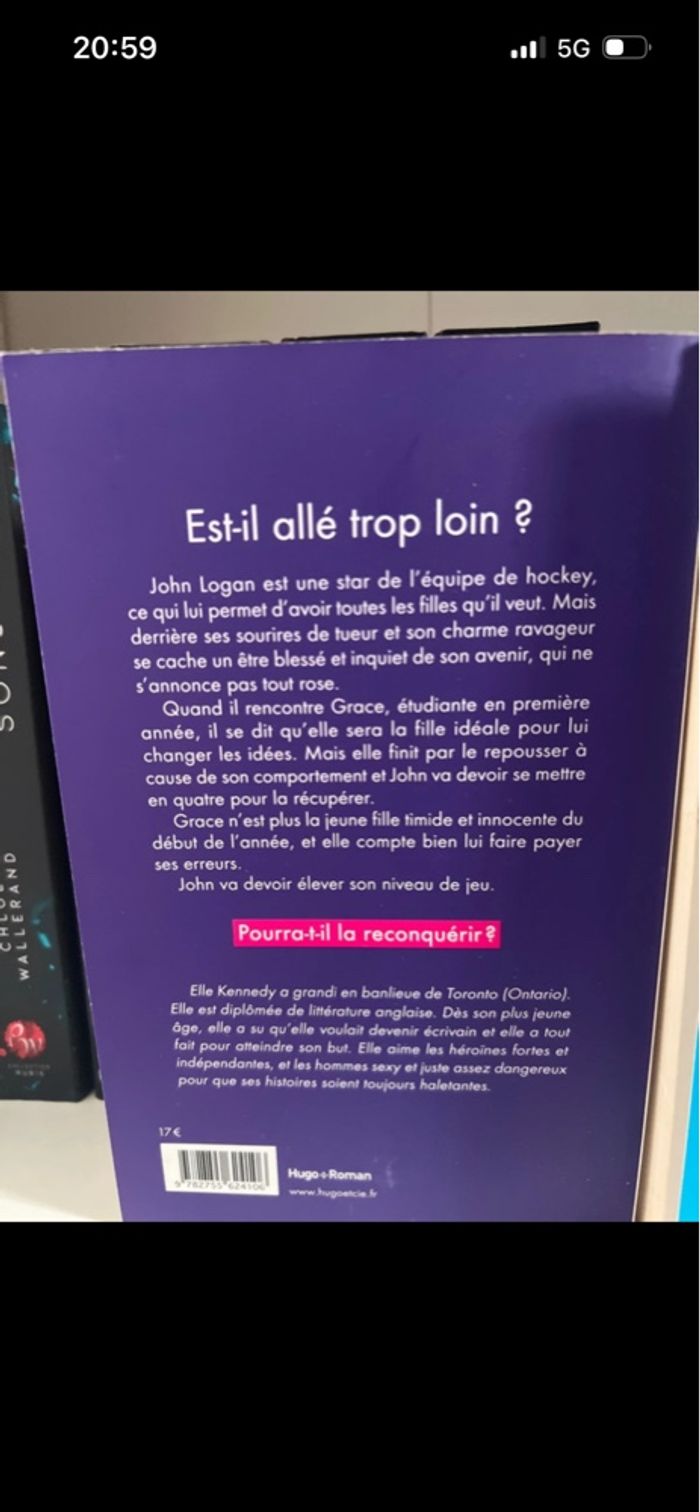 2 premiers tome de la saga Off Campus - photo numéro 2