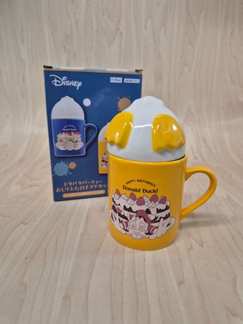 Tasse Disney "Happy Birthday Donald Duck" ver. Jaune