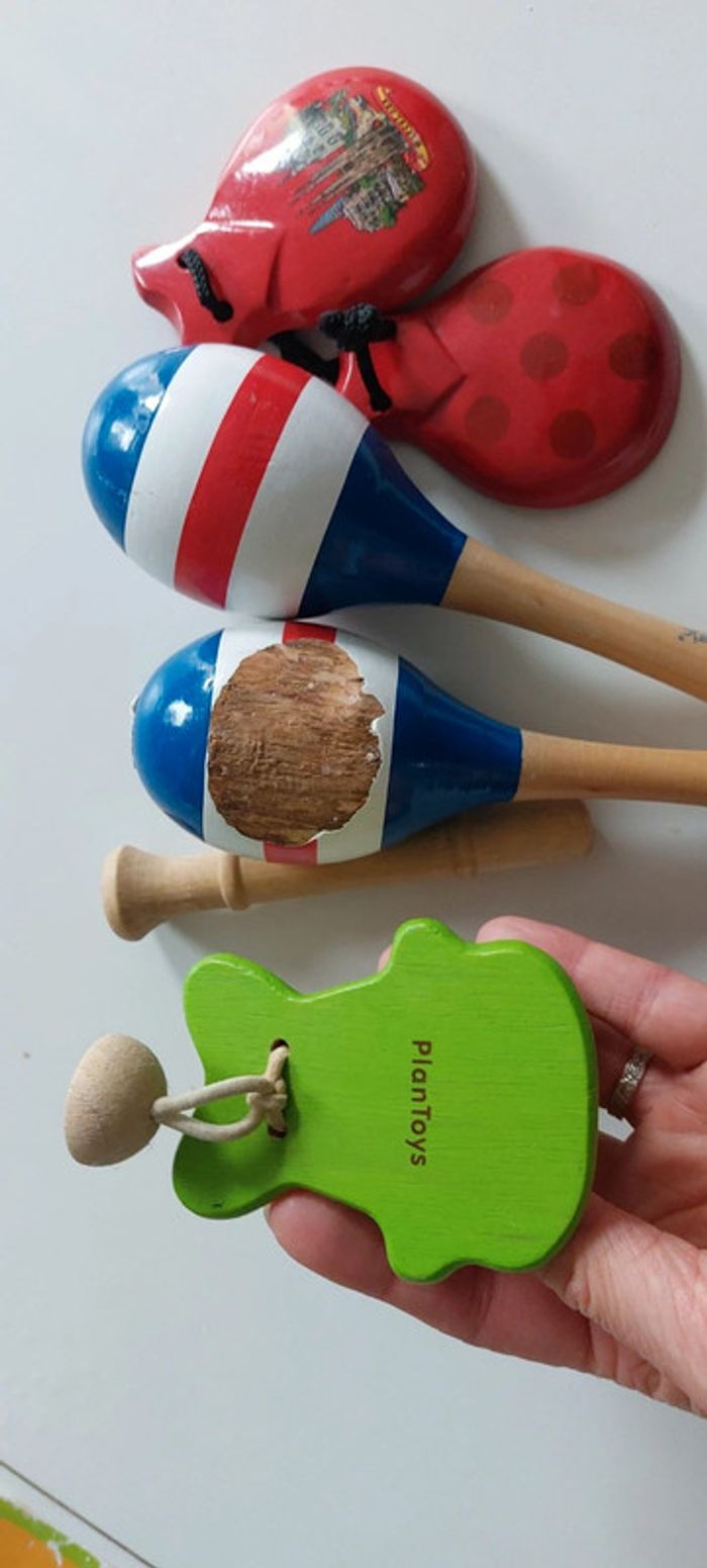 Lot instruments en bois - photo numéro 2