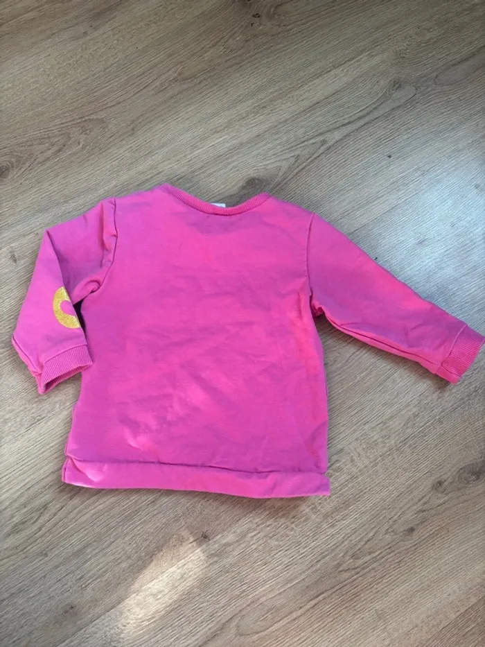 Pull rose U tout petits - photo numéro 3
