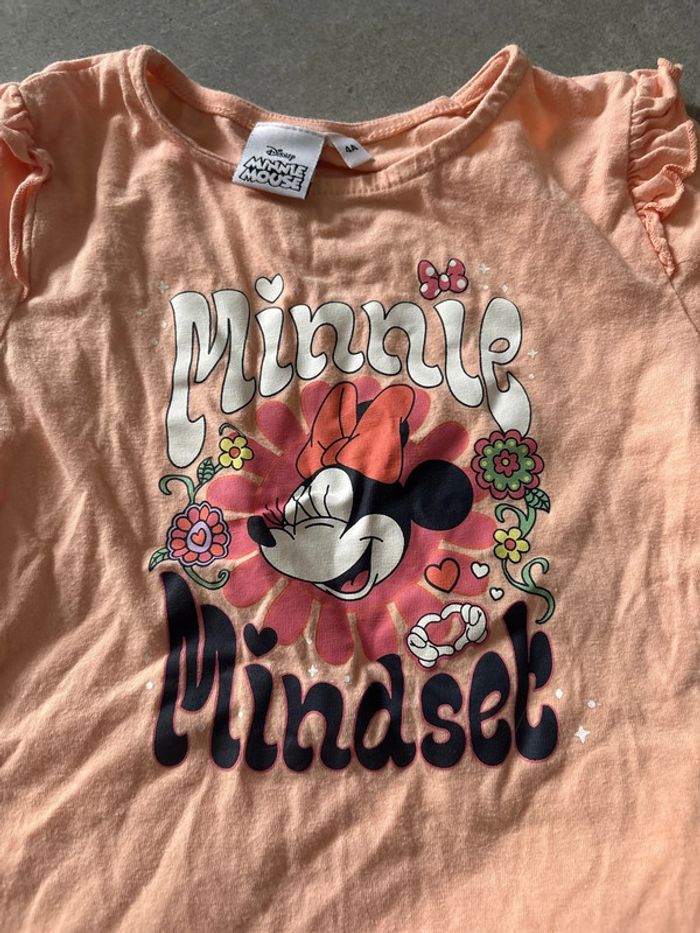 T-shirt corail Minnie - photo numéro 3
