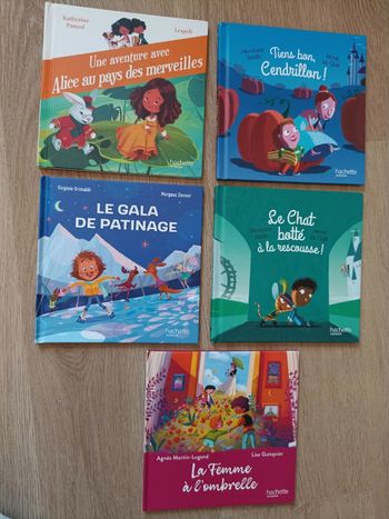 Je vends un lot de 5 livres mac Donald's 