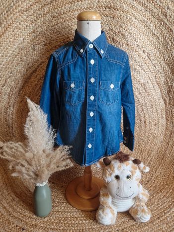 Jolie chemise en jean fille LTD 3 ans