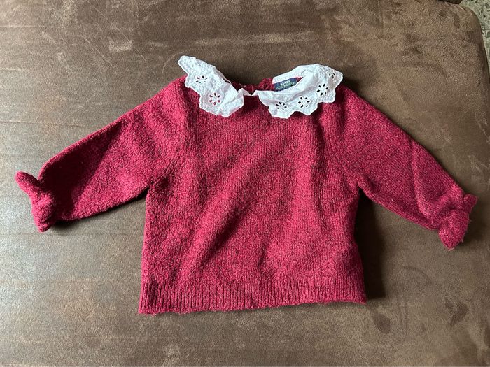 Pull bébé fille hiver