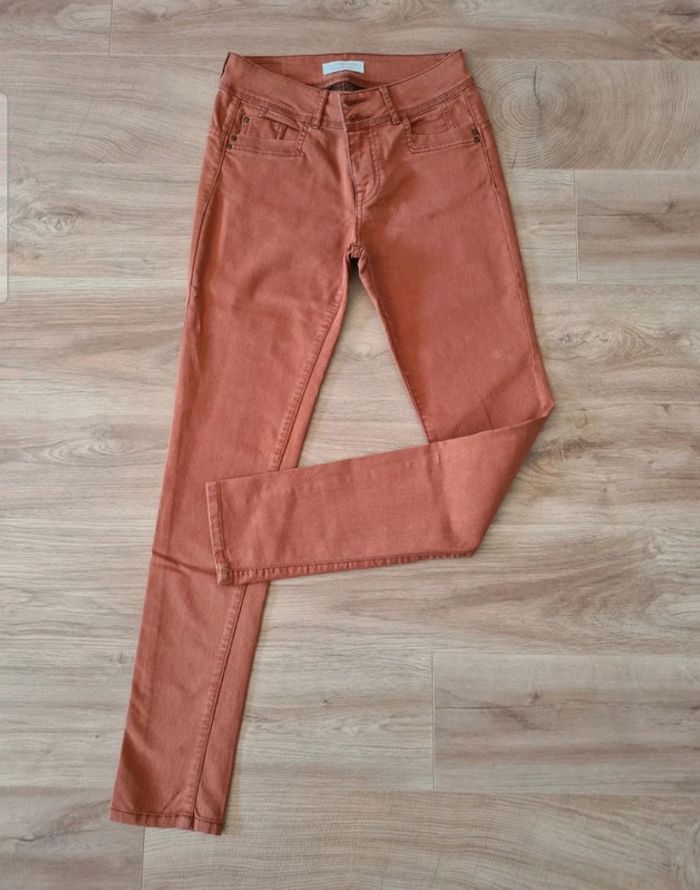 Pantalon rouille Cache cache 36 - photo numéro 2