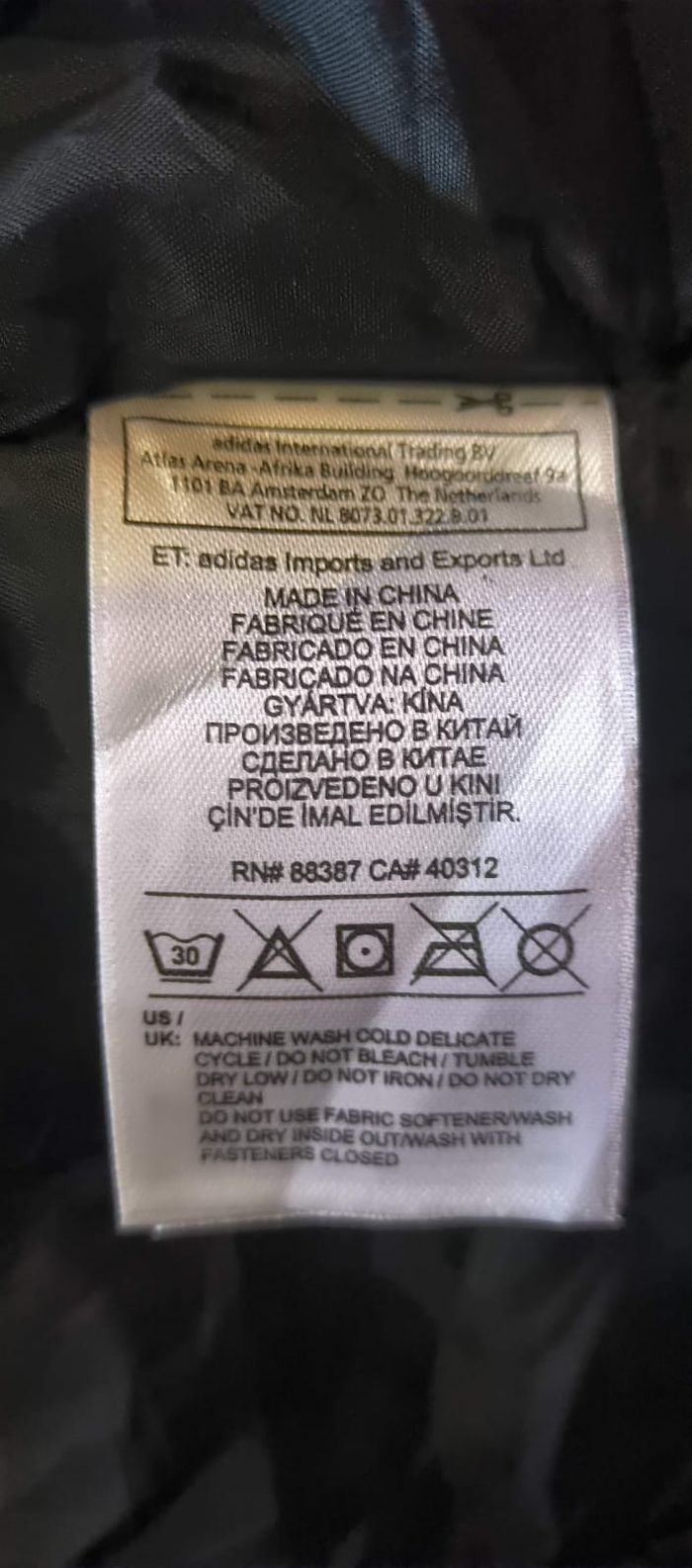 veste doudoune adidas "INDIANA FIRE JUNIORS SOUTH" Chicago Fire FC - photo numéro 4