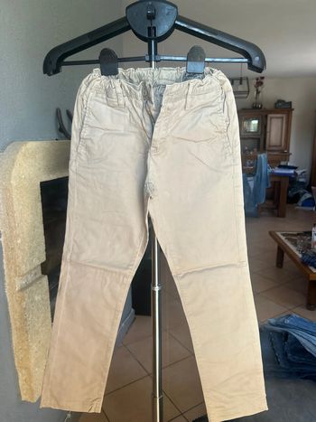 Chino beige garçon Teddy Smith