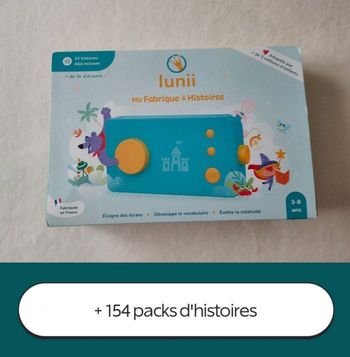 NEUF Lunii 3 avec 154 packs d'histoires pour 3 à 8 ans