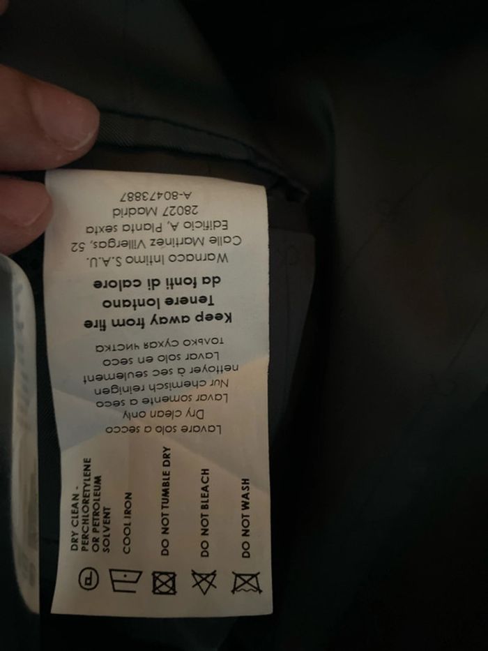 Veste noir Calvin Klein taille 52 - photo numéro 7