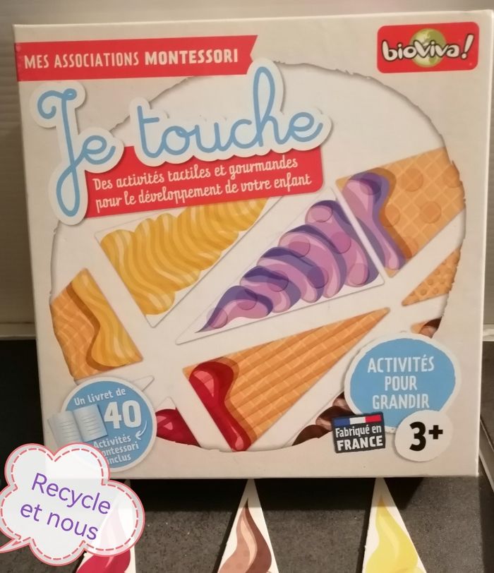 Mes associations Montessori '' 'je touche