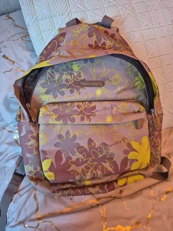 Sac à dos fleuri