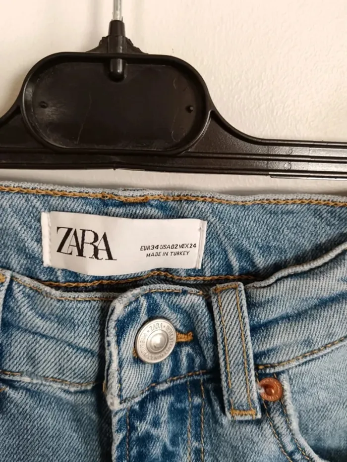 C23 jeans bleu Zara 34 - photo numéro 3