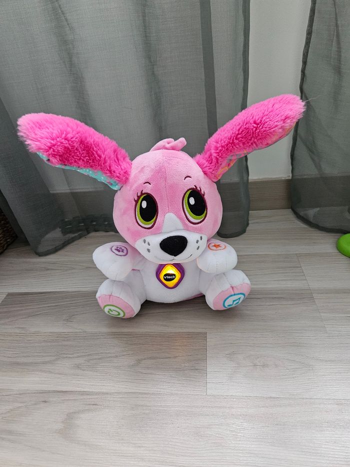 Mon animal peluche interactive rose - photo numéro 6