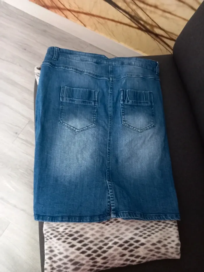 Jupe jeans camaïeu - photo numéro 3