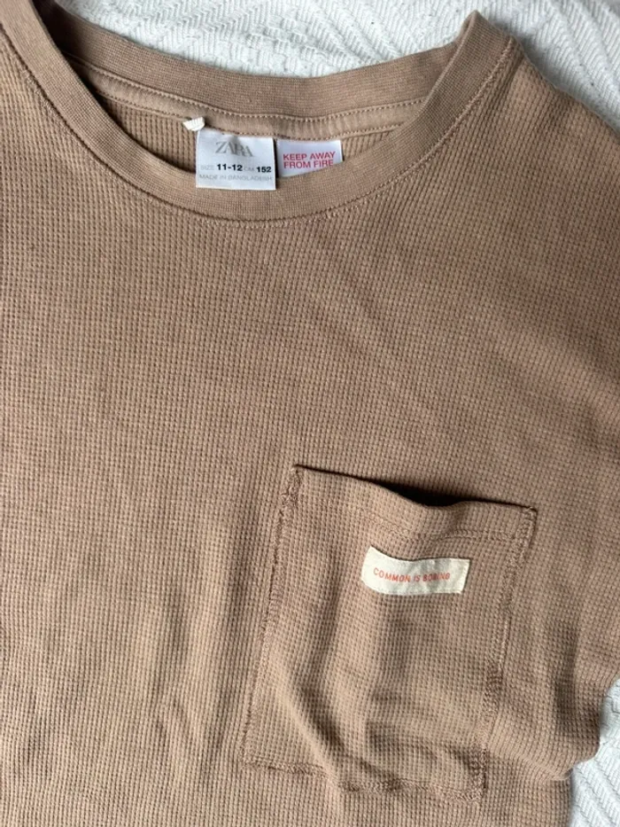 T-shirt Zara 11/12 ans - photo numéro 2