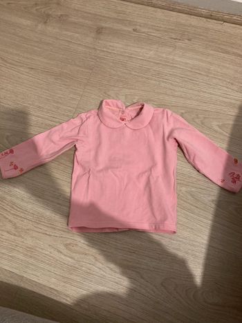 T shirt manche longue bebe fille taille 9 mois